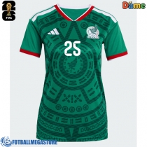 Fotballdrakt Dame Mexico Roberto Alvarado #25 Hjemmedrakt VM 2026 Kortermet